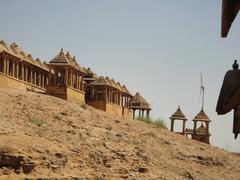 Bada Bagh Cenotaphs in Jaisalmer