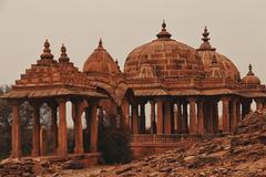 Bada Bagh burial ground near Jaisalmer