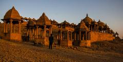 Tombs of great warriors in Badha Bagh