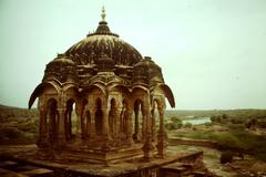 Bara Bagh cenotaph near Jaisalmer Rajasthan