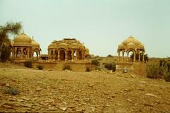 Bara Bagh cenotaphs near Jaisalmer Rajasthan