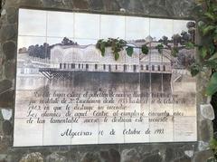 Commemorative plaque for the 50th anniversary of the El Kursaal fire in Algeciras