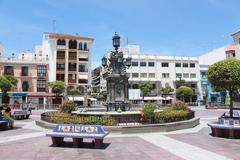 Plaza Alta in Algeciras, Andalusia, Spain