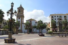 Plaza Alta de Algeciras with Iglesia de Nuestra Señora de la Palma