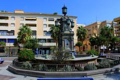 Plaza Alta de Algeciras with the Church of Our Lady of Palma