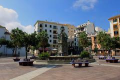 View of Plaza Alta de Algeciras with the Church of Our Lady of Palma