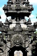 022 Kala over Gate at Bajra Sandhi Monument in Denpasar City, Bali