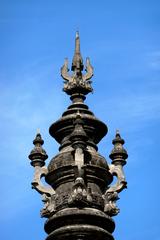 Bajra at the top of Bajra Sandhi Monument in Denpasar, Bali