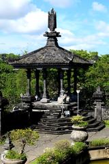 Side pavilion of Bajra Sandhi Monument in Denpasar City, Bali