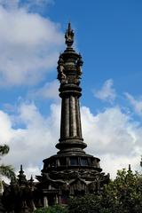 Bajra Sandhi Monument side view in Denpasar, Bali