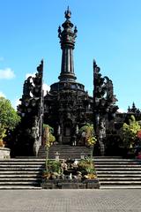 Bajra Sandhi Monument entrance in Denpasar City, Bali