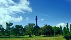 Lapangan Puputan Renon with Monumen Bajra Sandhi