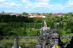 View East from the Platform of Bajra Sandhi Monument in Denpasar City, Bali