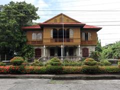 Balay Negrense in Silay City, Negros Occidental viewed from the road