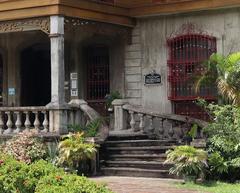 Facade of Balay Negrense with historical marker