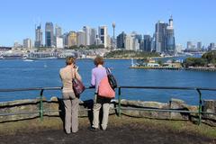 Lookout at Balls Head Reserve in Waverton, Sydney