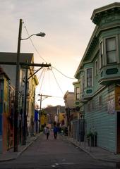 Balmy Alley at dusk