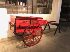 C. Hoffberger Co. Ice and Coal Wagon at Baltimore Museum of Industry