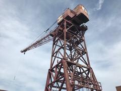 Bethlehem Steel Clyde Model 17 DE 90 crane at Baltimore Museum of Industry