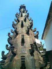 Badami Banashankari Temple Enne Kambha Monument