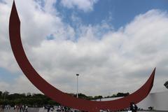 Art sculpture near South Gate 2 in Olympic Park