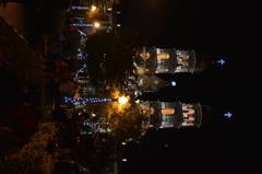 Basilica of Zapopan at night