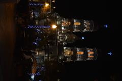 Basilica of Zapopan at night