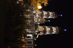 Basilica of Zapopan at night