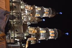 Basilica of Zapopan at night