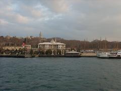 Basketmakers' Kiosk in Istanbul with snow in February 2013