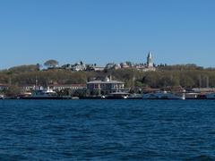 Topkapi Palace and Sepetçiler Palace seen from the Bosphorus