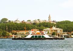 Topkapi Palace view from Bosphorus