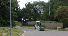 Spitfire gate guardian outside Battle of Britain Bunker at RAF Uxbridge