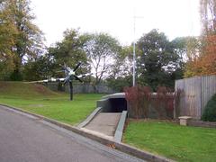 Battle of Britain Bunker with Spitfire gate guardian