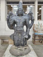 Statue at Pondicherry Museum in India