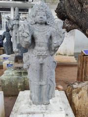 12th-century Bhairava statue at Pondicherry Museum