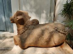 Nandi statue at Pondicherry Museum