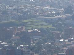 Panoramic view of Pumapunku in Cuenca, Ecuador