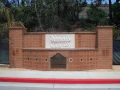 Monument dedicated to the Beach Boys in Hawthorne, California