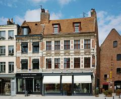 Renaissance houses at Place du Lion d'Or in Lille