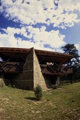 Mission 66 visitor center in Rocky Mountain National Park