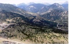 Upper Beaver Meadow with the Continental Divide