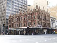 Beehive Corner building in Adelaide, South Australia