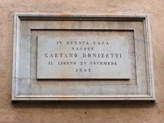 Epigrafe casa natale di Donizetti