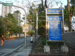 Makati Avenue and Kalayaan Avenue intersection in Bel-Air Village, Makati City