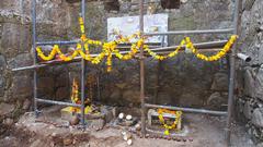 Shiva Temple inside Belapur Fort