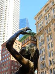 Irish Famine Memorial in Boston