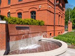 Water feature at Hydropolis, Wrocław