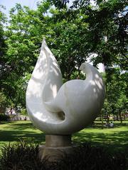 Sculpture in Benjasiri Park, Bangkok