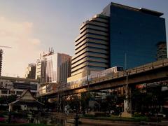 Sukhumvit Skytrain in Bangkok, Thailand